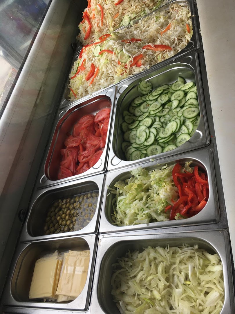 Fresh kebab preparation